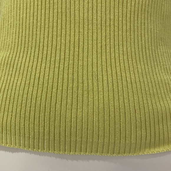 Vintage Silk Blend Ribbed Sleeveless Cowl Neck Top - Picture 5 of 7